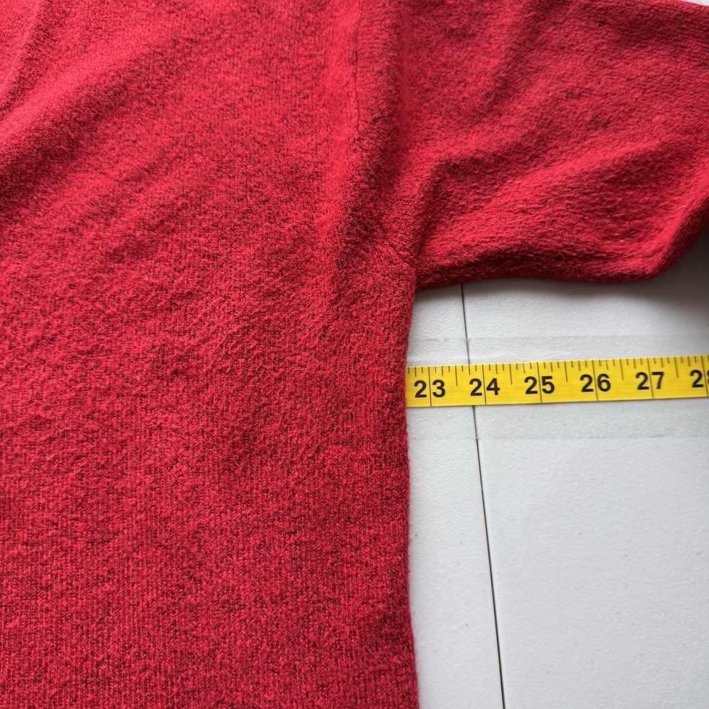 Talbots Cardigan Sweater‎ Womens XLP Red Jewel Buttons V Neck Pockets Christmas - Picture 9 of 12
